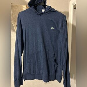 Lacoste hooded long sleeve shirt